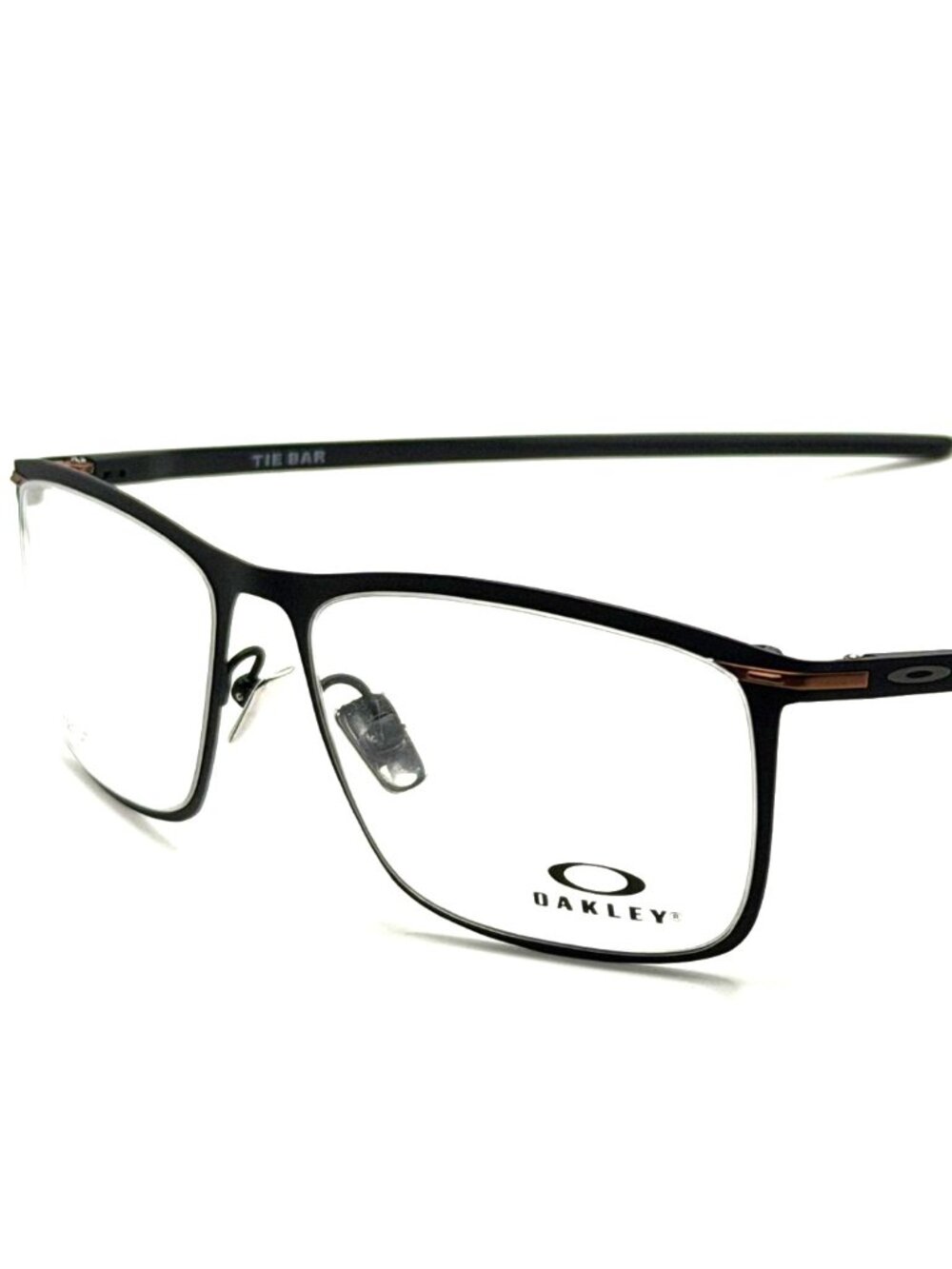 NEW OAKLEY TIE BAR OX5138-0157 SATIN BLACK MEN EYEGLASSES 57MM 16 141
